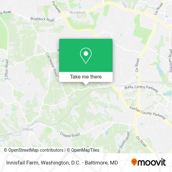 Innisfail Farm map