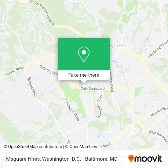 Msquare Hires map
