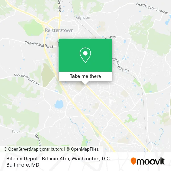Bitcoin Depot - Bitcoin Atm map