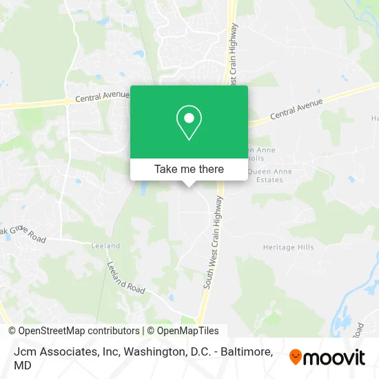 Jcm Associates, Inc map