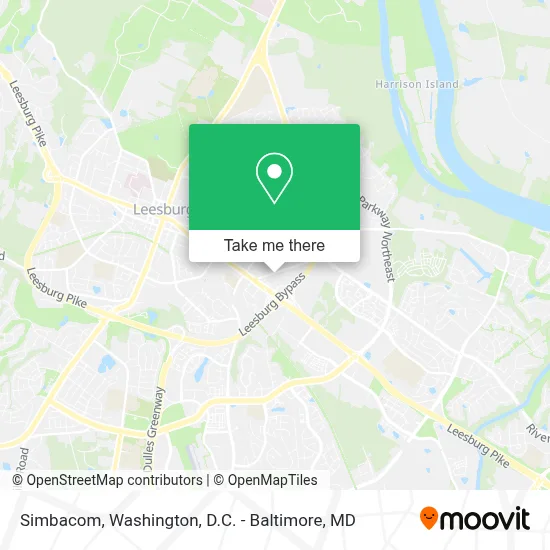 Simbacom map