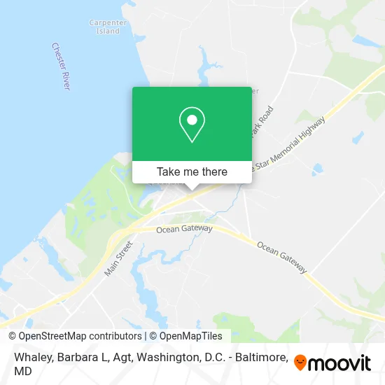 Whaley, Barbara L, Agt map