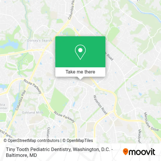 Tiny Tooth Pediatric Dentistry map