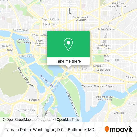 Tamala Duffin map