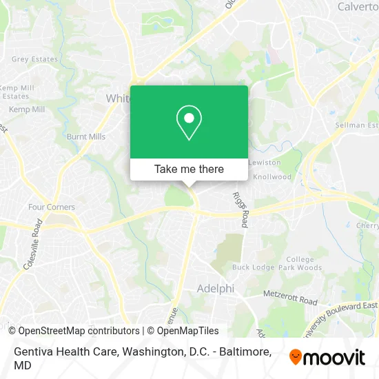 Gentiva Health Care map
