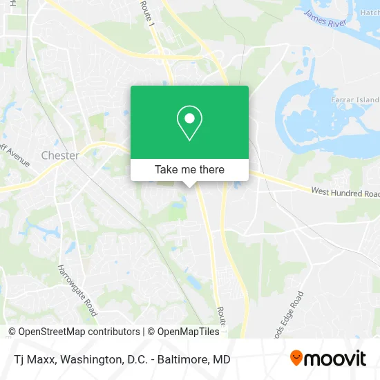 Tj Maxx map