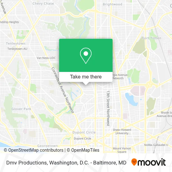 Dmv Productions map