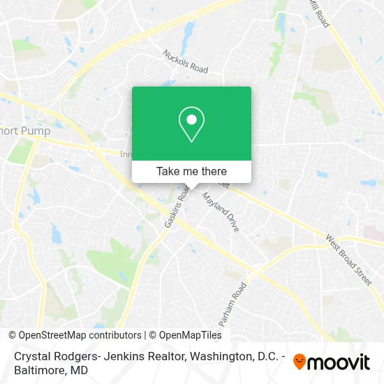 Crystal Rodgers- Jenkins Realtor map