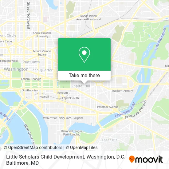 Little Scholars Child Development map