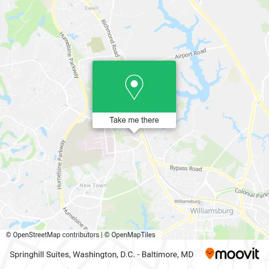 Springhill Suites map