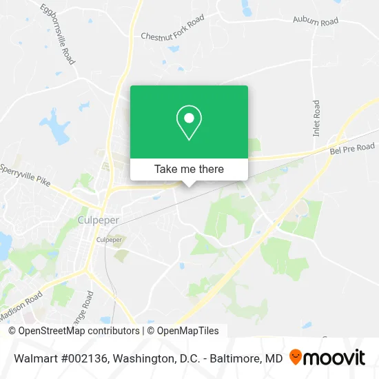 Walmart #002136 map