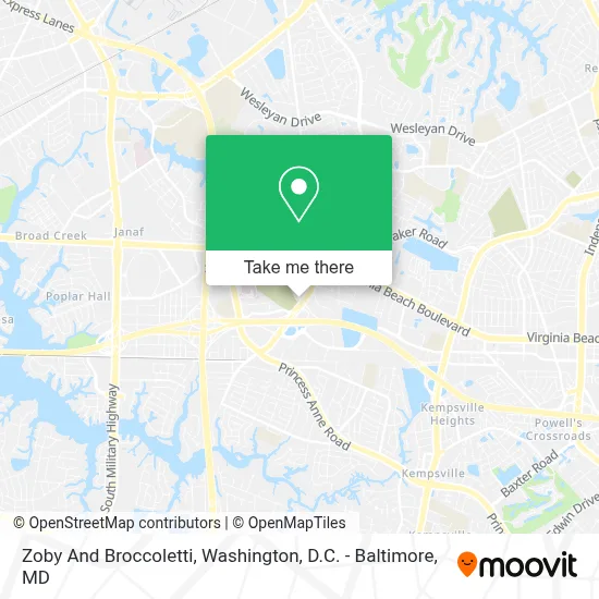 Zoby And Broccoletti map
