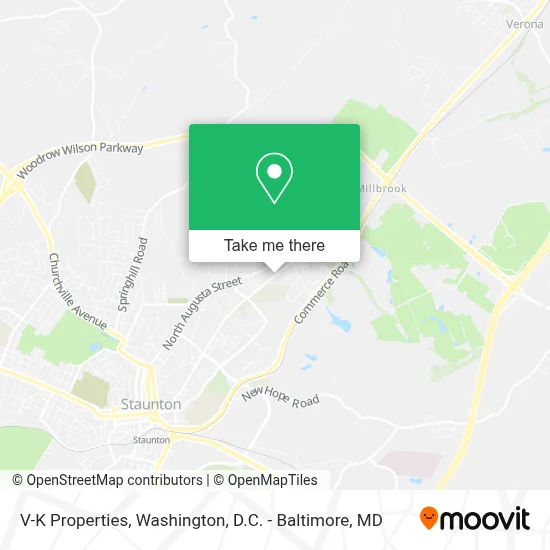 V-K Properties map