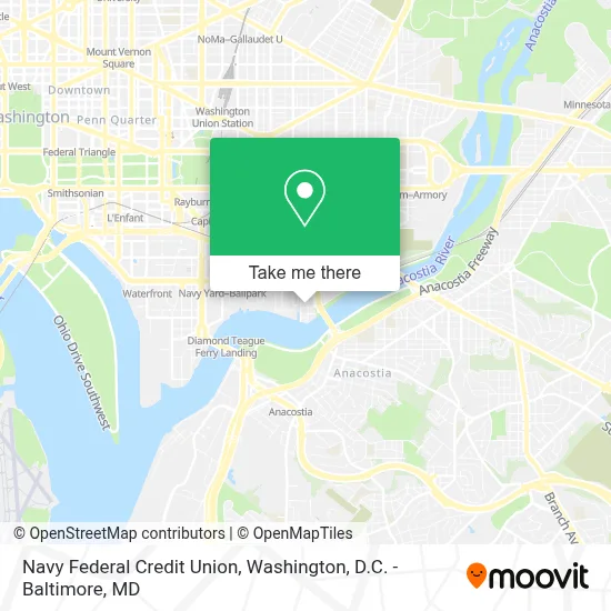Navy Federal Credit Union map
