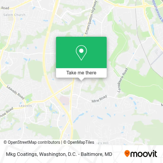 Mkg Coatings map
