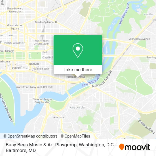 Busy Bees Music & Art Playgroup map