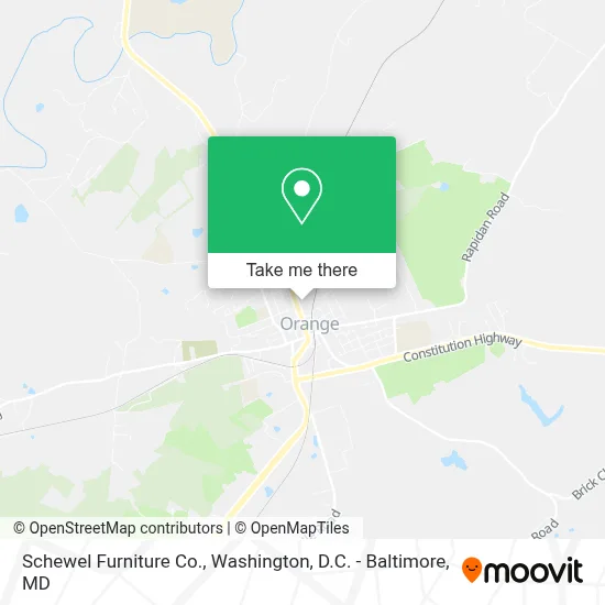 Schewel Furniture Co. map