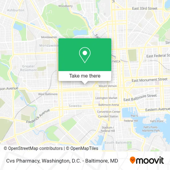 Cvs Pharmacy map