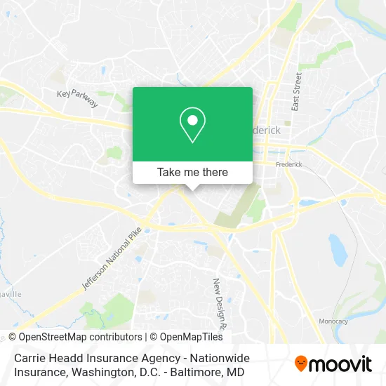 Carrie Headd Insurance Agency - Nationwide Insurance map
