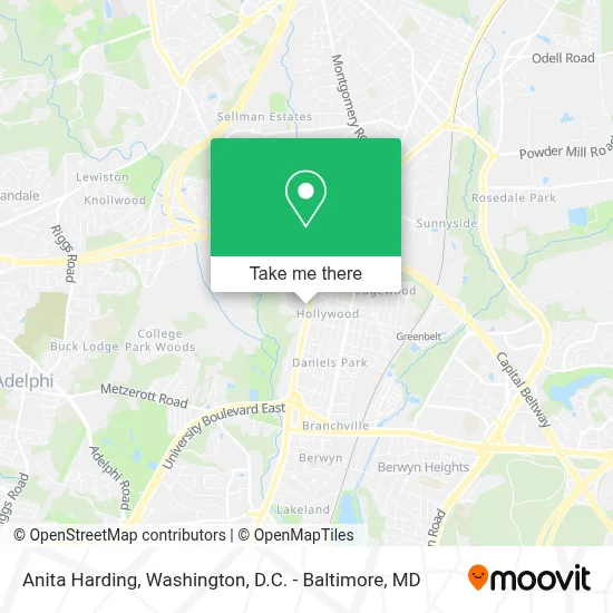 Anita Harding map