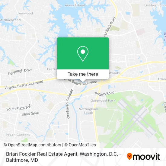 Brian Fockler Real Estate Agent map