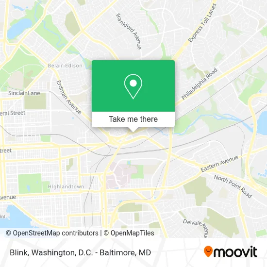 Blink map