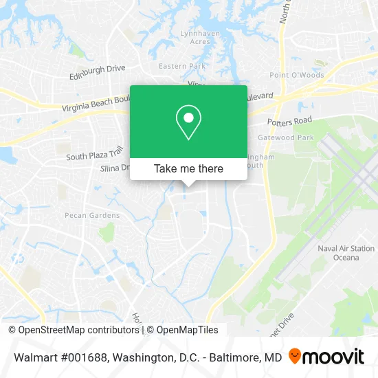Walmart #001688 map