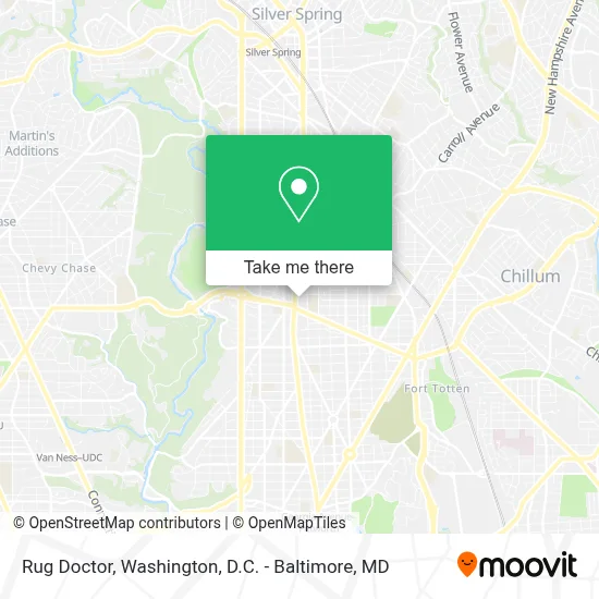 Rug Doctor map