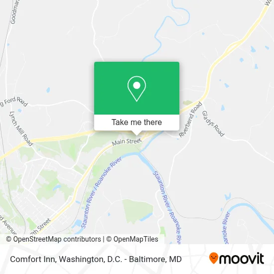 Comfort Inn map