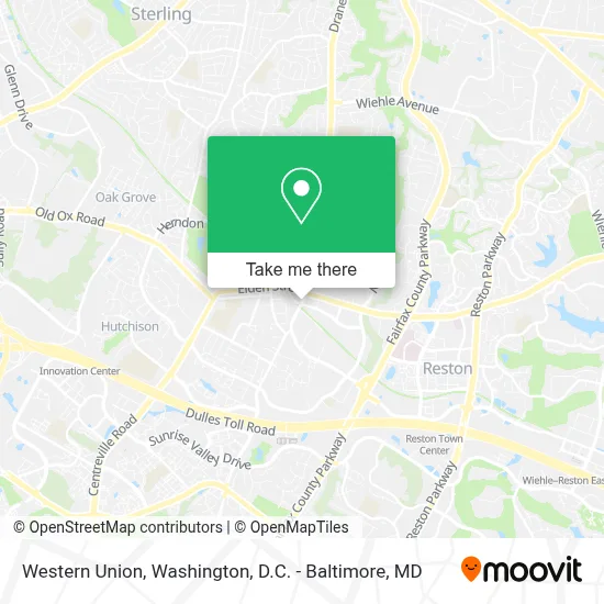 Western Union map