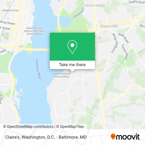 Claire's map