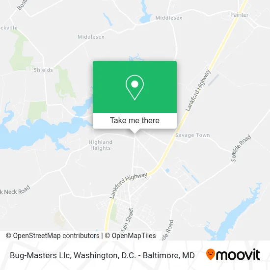 Bug-Masters Llc map