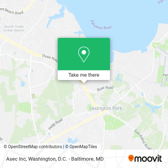 Asec Inc map