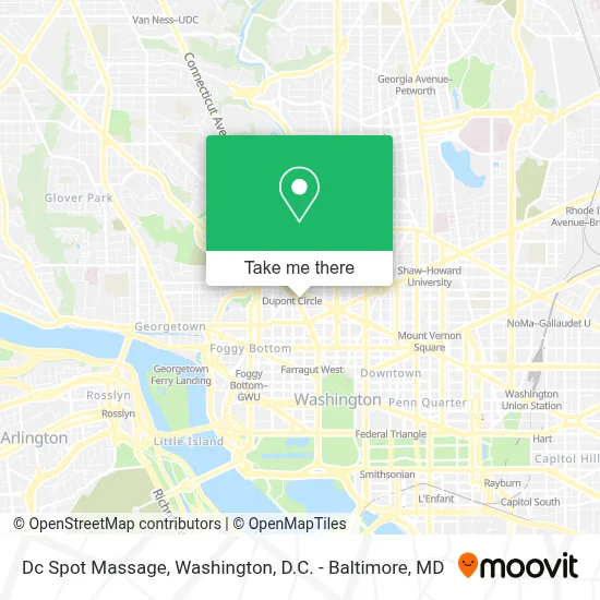 Dc Spot Massage map