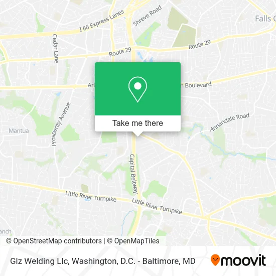 Glz Welding Llc map