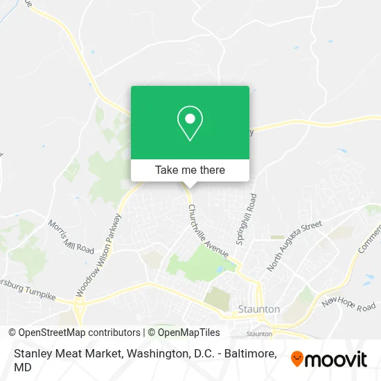 Stanley Meat Market map