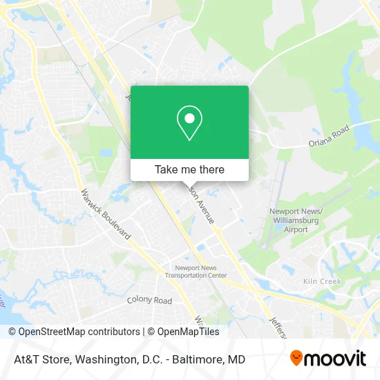 At&T Store map