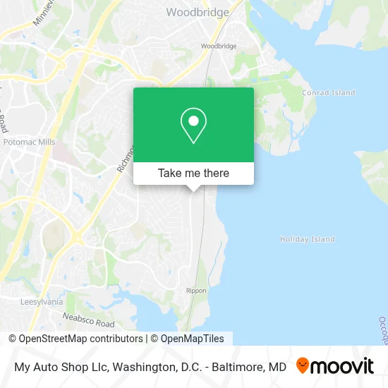 My Auto Shop Llc map