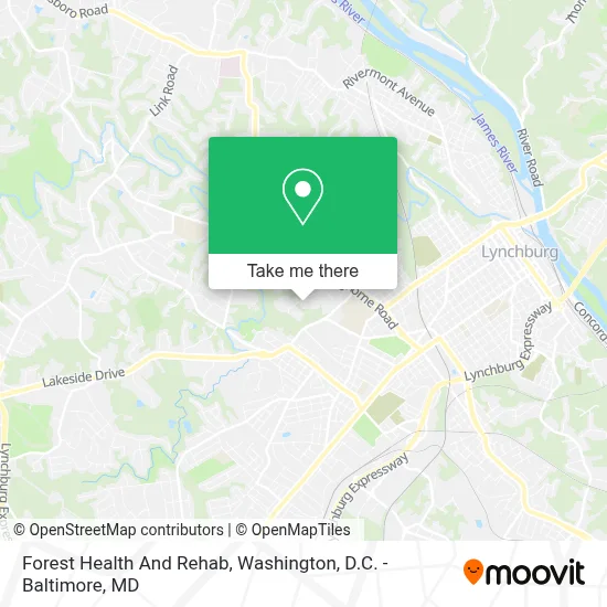 Forest Health And Rehab map