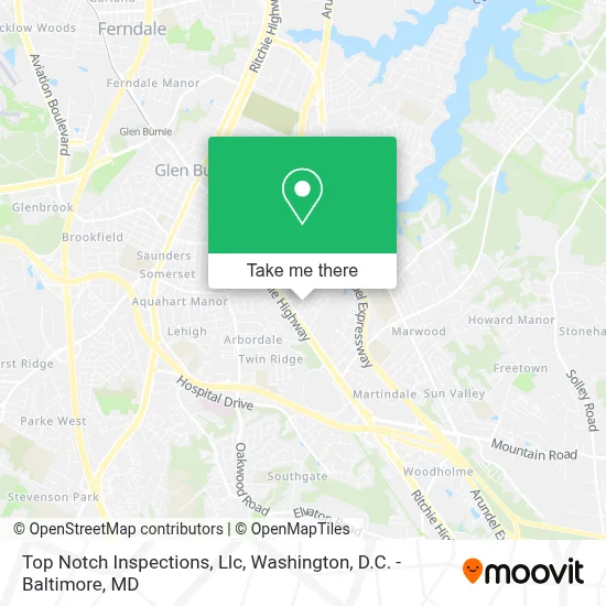 Top Notch Inspections, Llc map