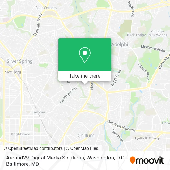 Around29 Digital Media Solutions map