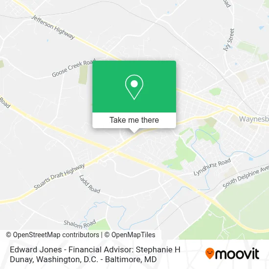 Edward Jones - Financial Advisor: Stephanie H Dunay map