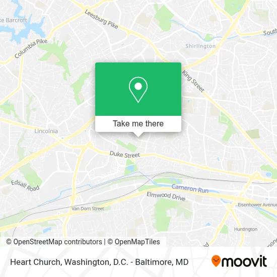 Heart Church map
