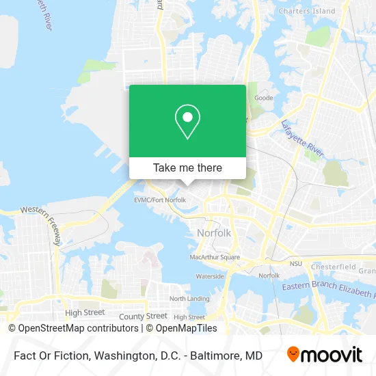 Fact Or Fiction map