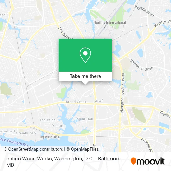 Indigo Wood Works map