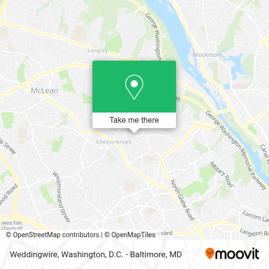 Weddingwire map