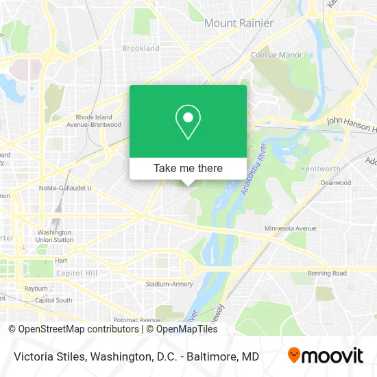 Victoria Stiles map