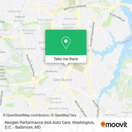 Nexgen Performance And Auto Care map