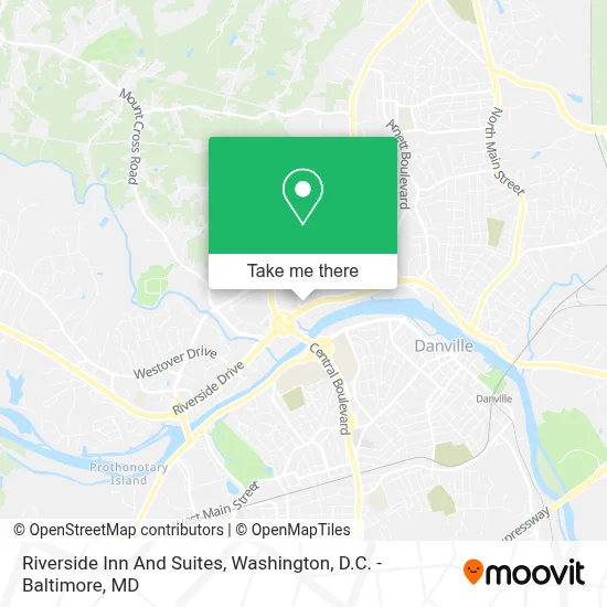 Riverside Inn And Suites map