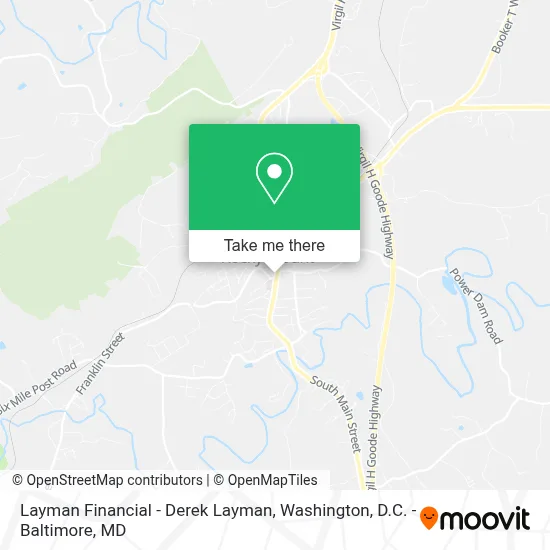 Layman Financial - Derek Layman map